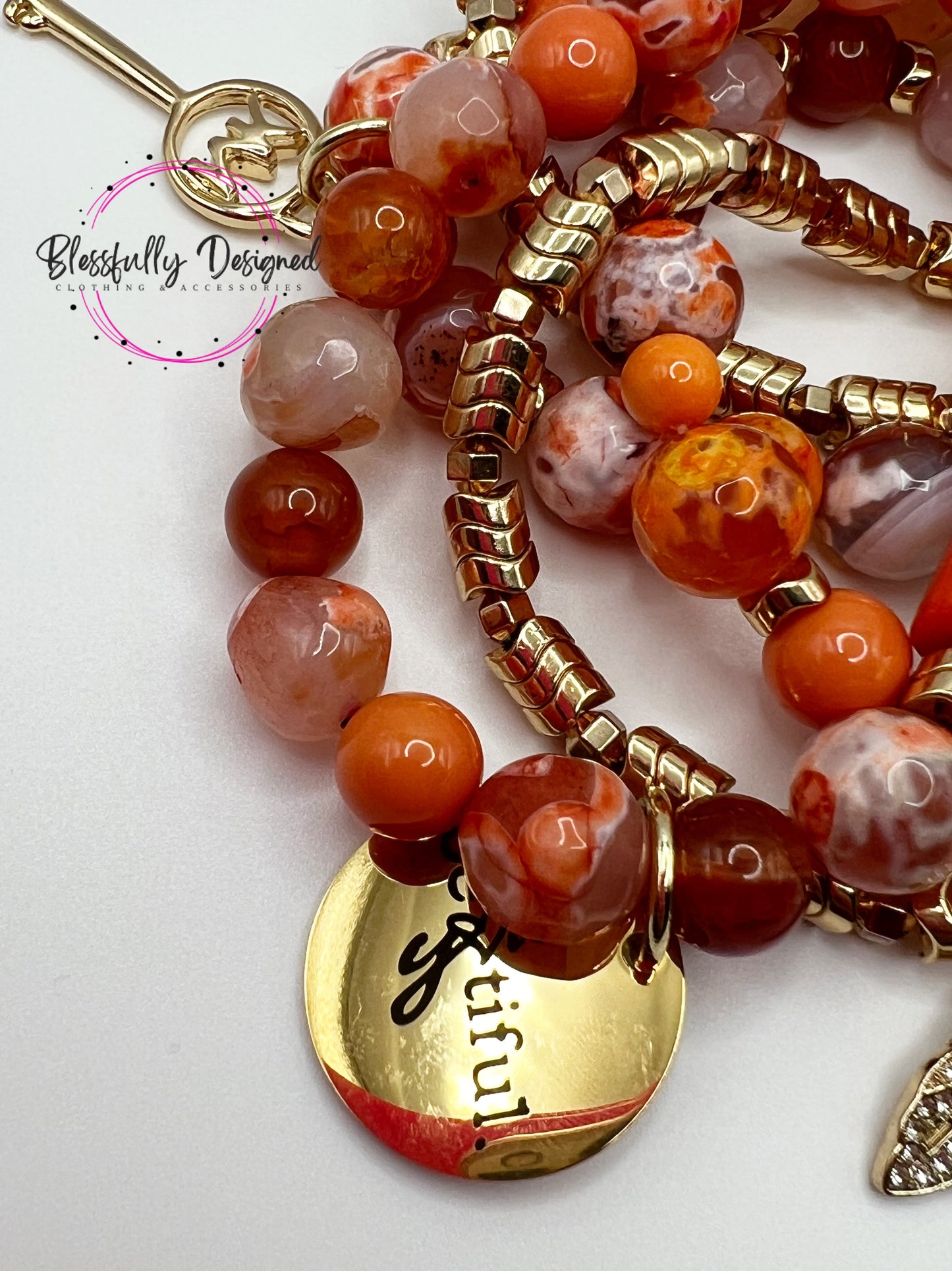 Orange Sunset | 5 Pc.Set