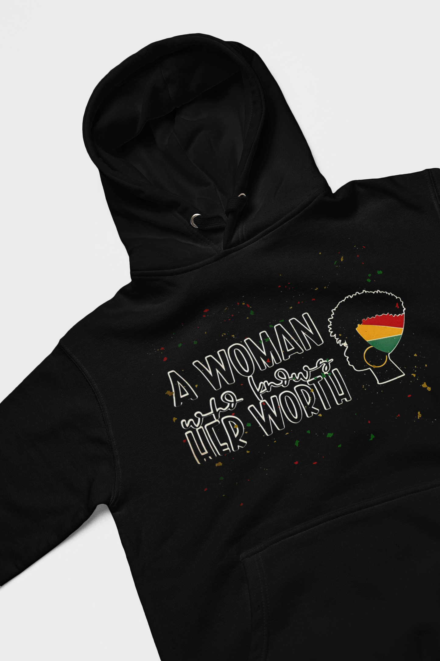 A Woman Who Knows Her Worth Hoodie
