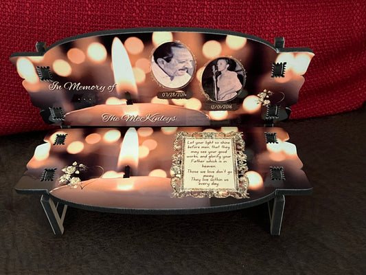 Memorial Bench Keepsake