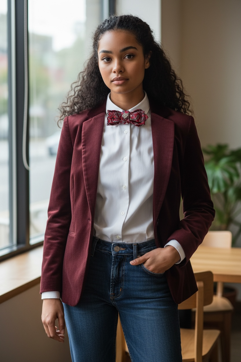 Paisley Bow Tie