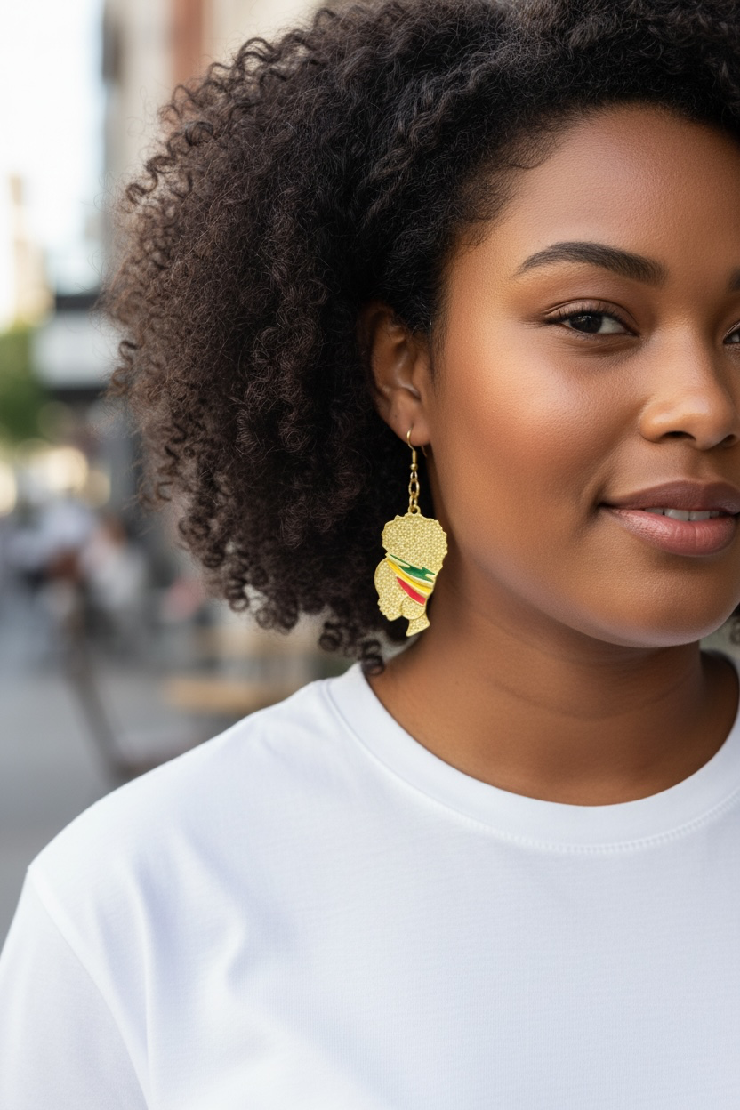 Golden Afro Queen