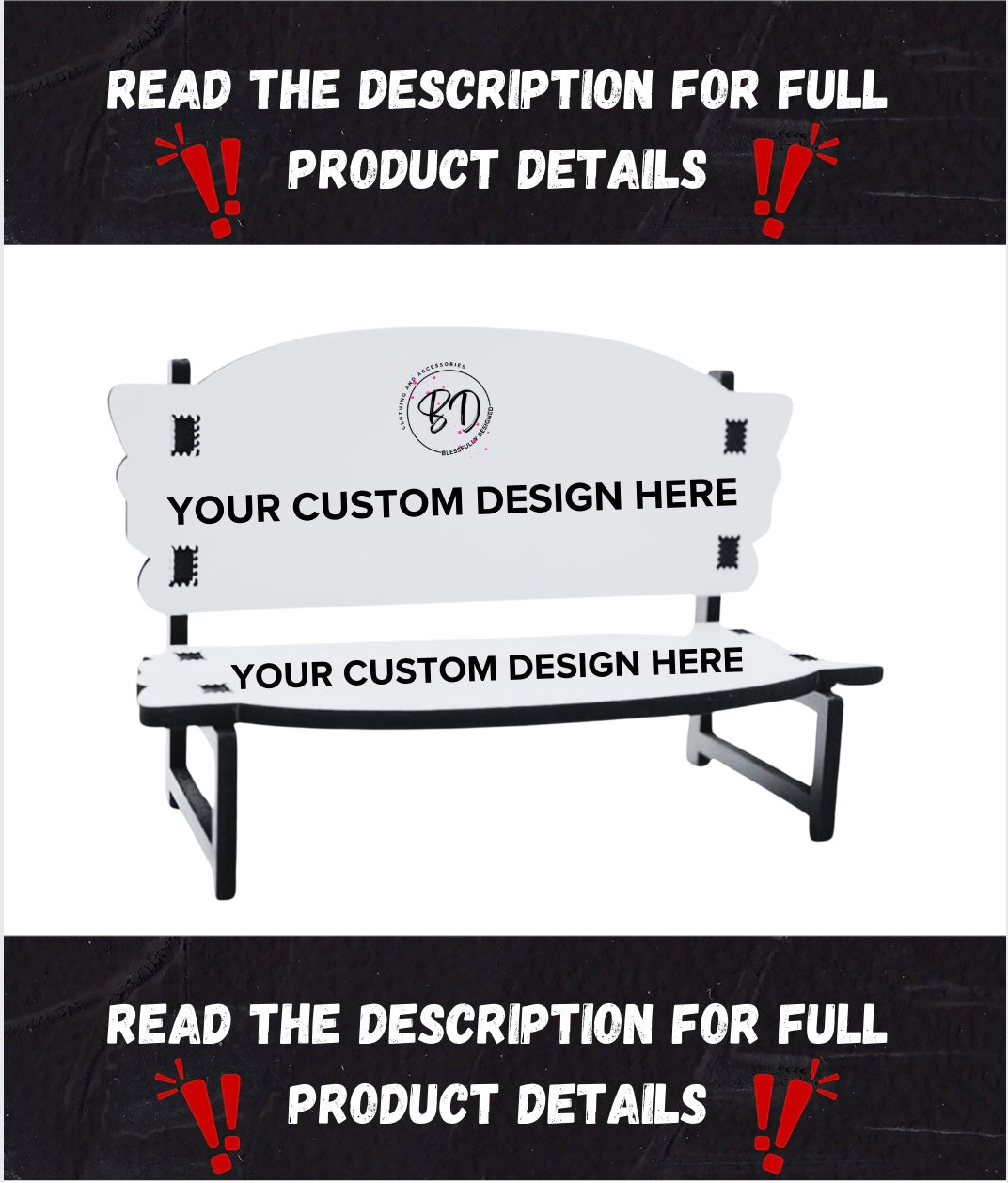 Memorial Bench Keepsake