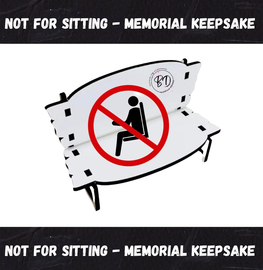 Memorial Bench Keepsake