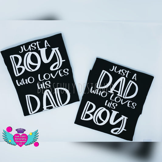 Just a Boy Who Loves His Dad