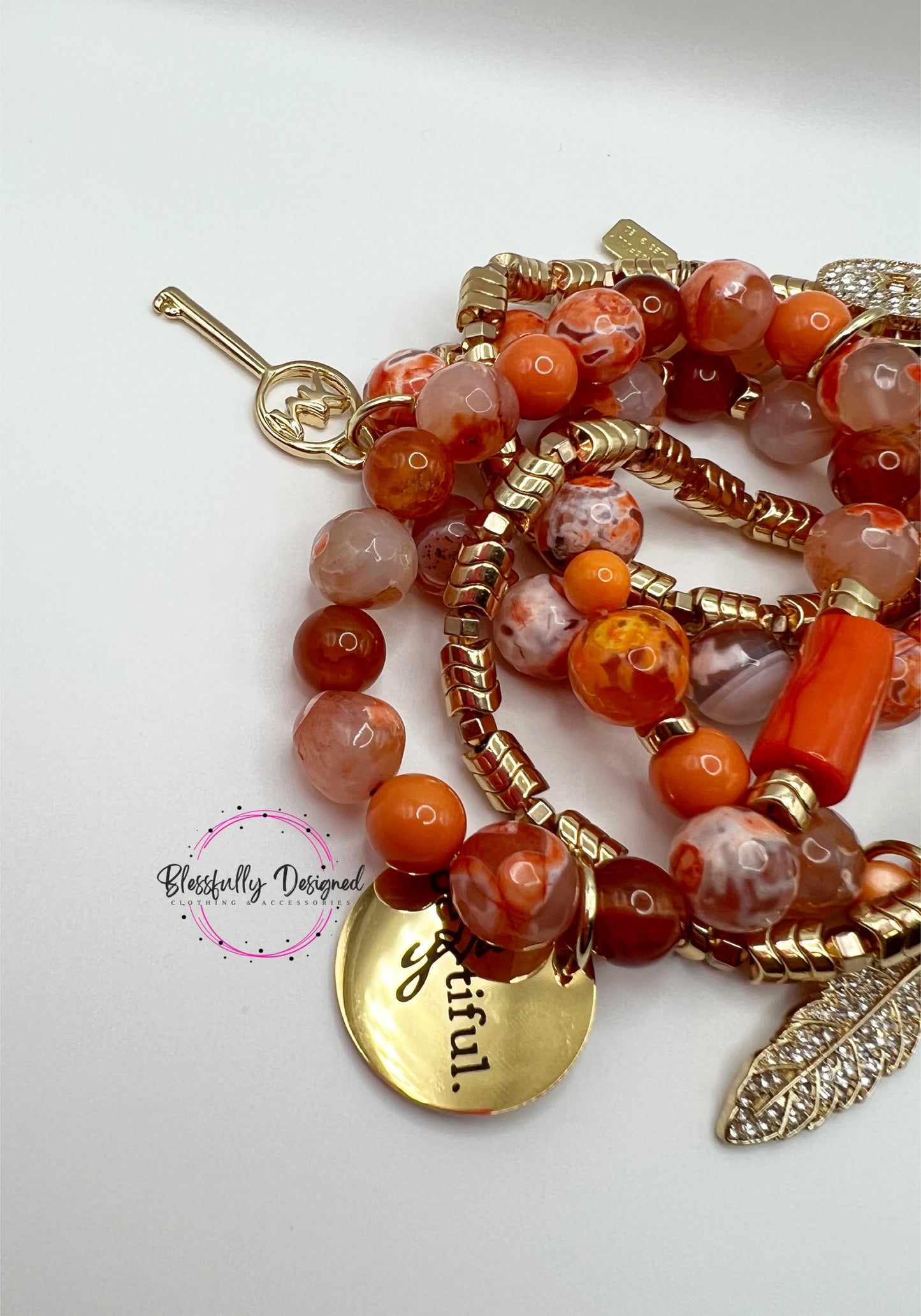 Orange Sunset | 5 Pc.Set