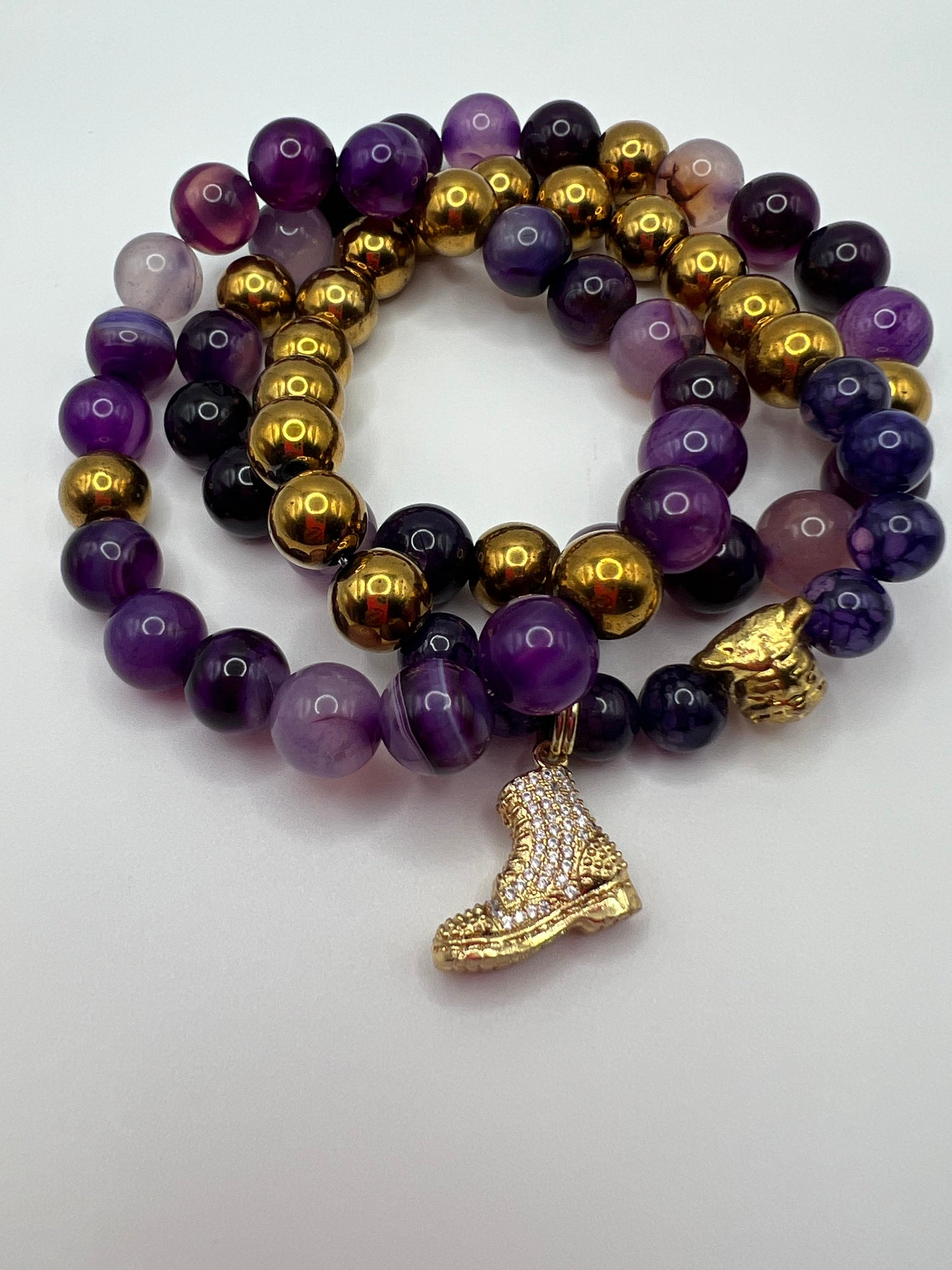 Purple and Gold | 3 Piece Set
