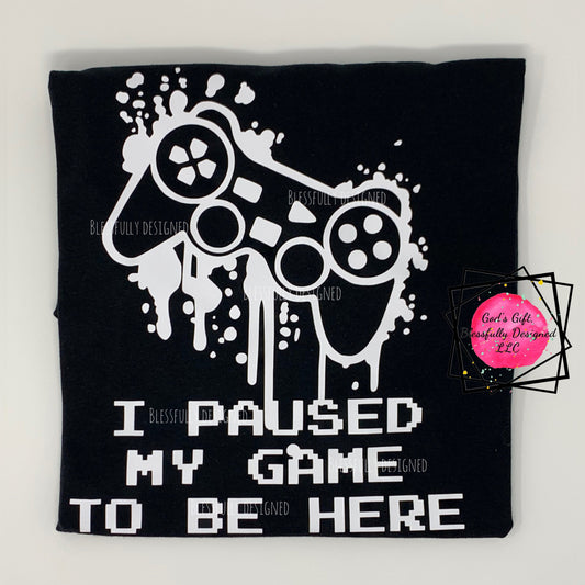 I Paused My Game To Be Here