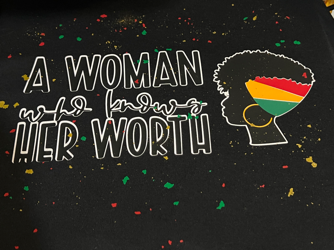A Woman Who Knows Her Worth Hoodie