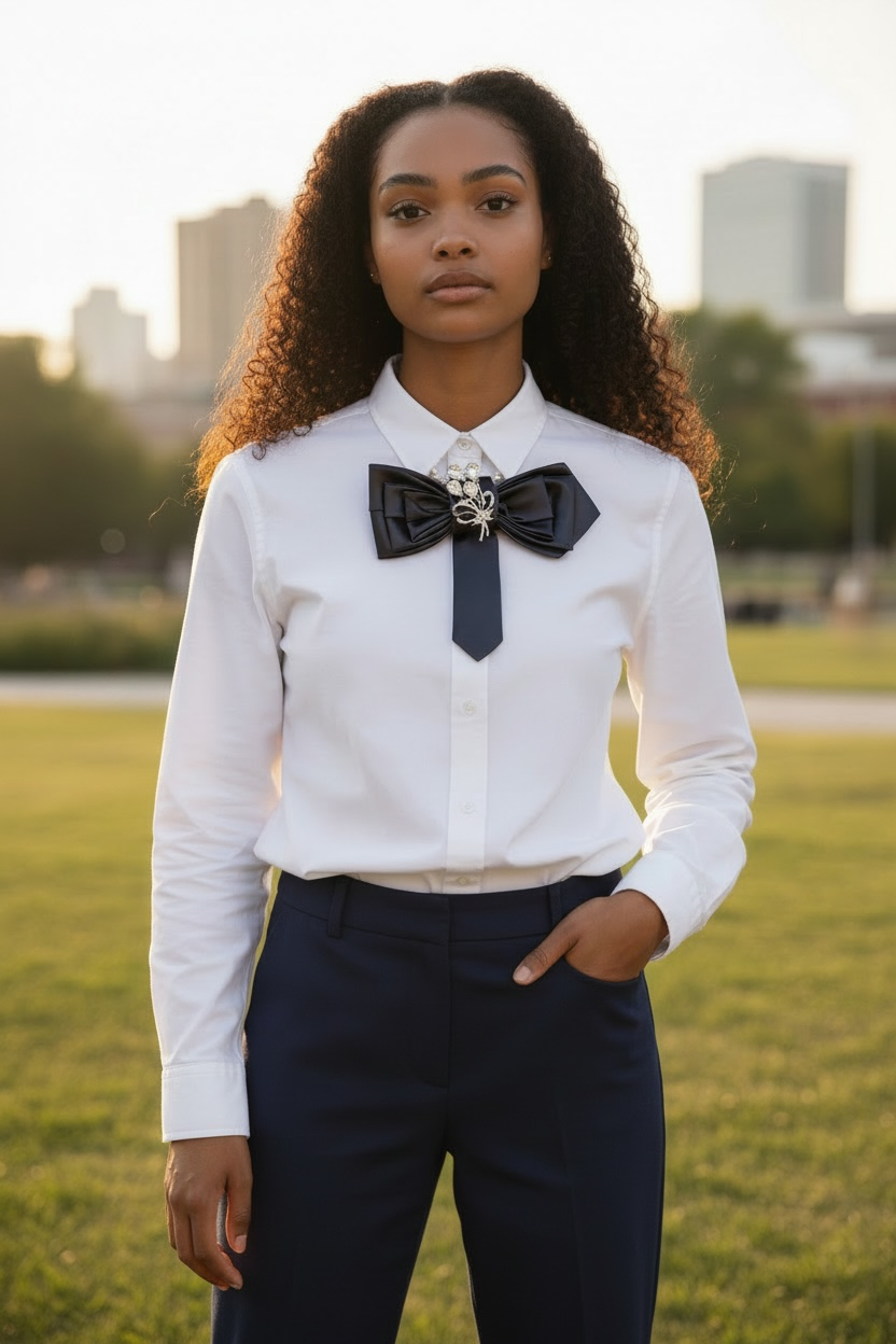 Blue Bow Tie