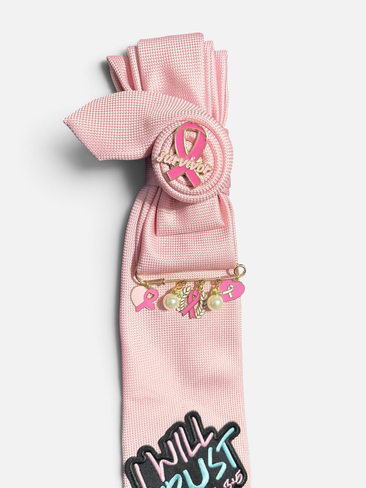 I Will Trust Tie Necklace