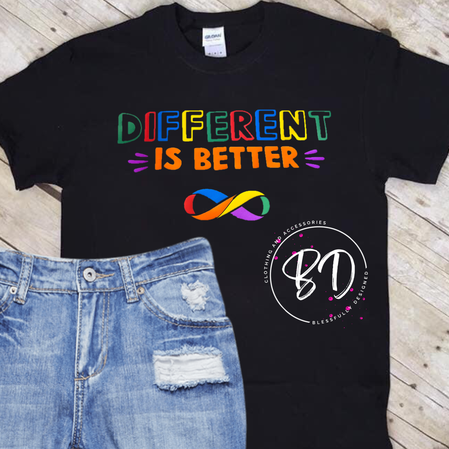 Different Is Better | Autism Awareness Shirt